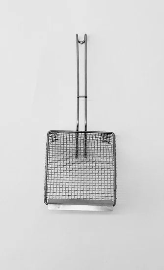 Patatschep Enkel Gaas Lange Steel - Frituurshop.com