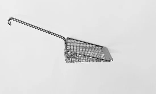 Patatschep Enkel Gaas Lange Steel - Frituurshop.com