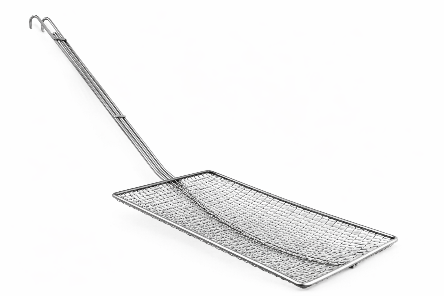 Vierkante Frietspanen zonder Greep 20-24 CM - Frituurshop.com