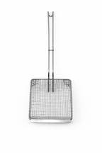 Patatschep Dubbel Gaas Lange Steel - Frituurshop.com